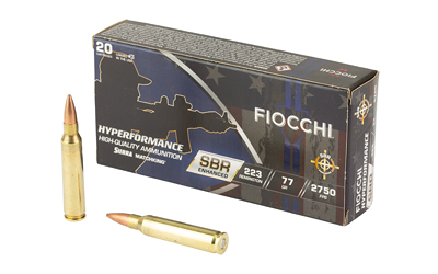 [F223SBRD] FIOCCHI HYPR SBR 223REM 77GR 20/200
