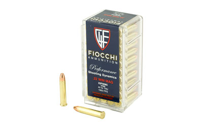 [F22FWMC] FIOCCHI 22WMR 40GR FMJ 50/2000