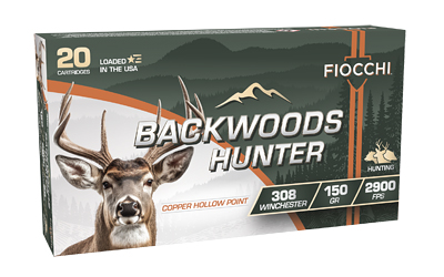 [F308BHC] FIOCCHI BKW HNTR 308WIN 150GR 20/200