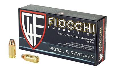 [F380APHP] FIOCCHI 380ACP 90GR JHP 50/1000