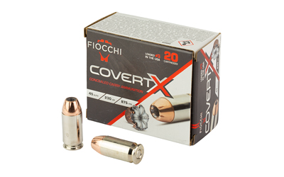 [F45CCWB] FIOCCHI COVERT X 45ACP 230GR 20/200
