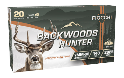 [F7MM08BHC] FIOCCHI BKW HNTR 7MM-08 140GR 20/200