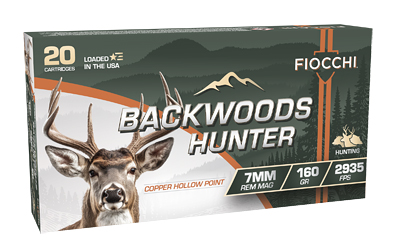 [F7RMBHC] FIOCCHI BKW HNT 7MM MAG 160GR 20/200