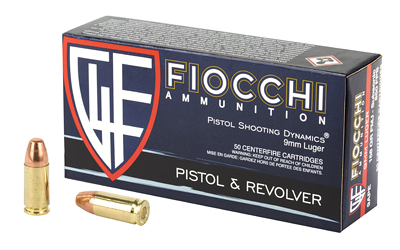 [F9APE] FIOCCHI 9MM 158GR FMJ 50/1000