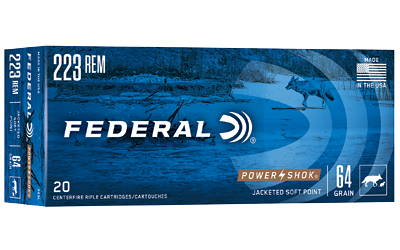 [FE223L] FED PWRSHK 223REM 64 GR SP 20/200