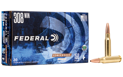 [FE308150LFA] FED PWRSHK 308WIN 150GR CPR 20/200