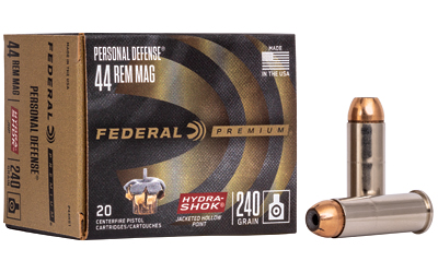 [FE44HS1] FED HYDRA-SHOK 44MAG 240GR 20/500