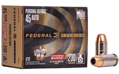 [FE45HS] FED HYDRA-SHOK 45ACP 230GR HP 20/500