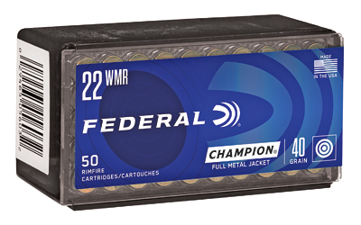 [FE737] FED CHAMP 22WMR 40GR FMJ 50/3000