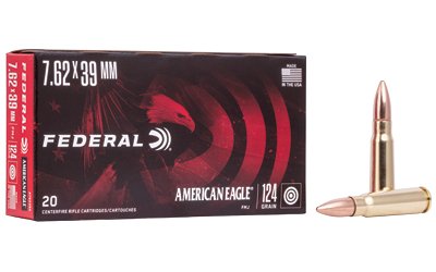 [FEA76239A] FED AM EAGLE 762X39 124GR FMJ 20/500