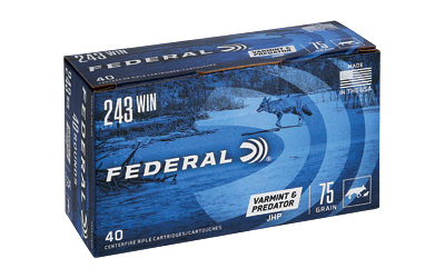 [FEAE24375VP] FED AM EAGLE V&P 243WIN 75GR 40/200