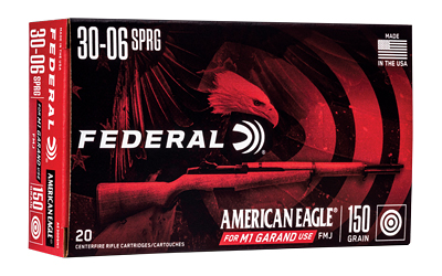 [FEAE3006M1BX] FED AM EAGLE 3006 150GR FMJ M1 20