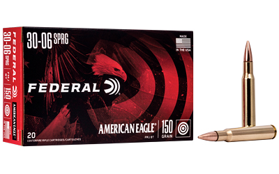 [FEAE3006NBX] FED AM EAGLE 3006 150GR FMJBT 20/500