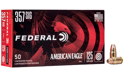 [FEAE357S2] FED AM EAGL 357SIG 125GR FMJ 50/1000