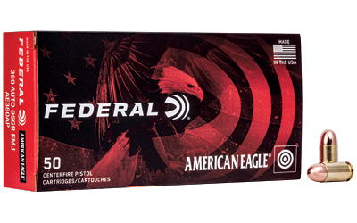 [FEAE380APBX] FED AM EAGLE 380ACP 95GR FMJ 50/1000