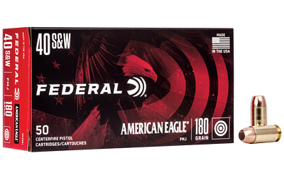 [FEAE40R1BX] FED AM EAGLE 40SW 180GR FMJ 50/1000