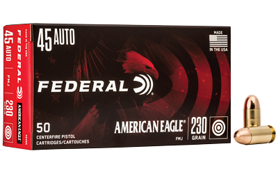 [FEAE45ABX] FED AM EAGLE 45ACP 230GR FMJ 50/1000