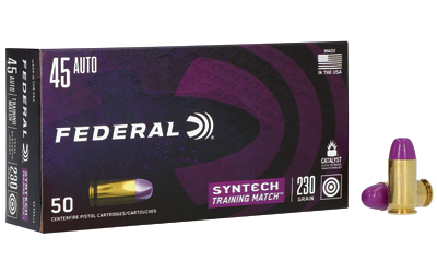 [FEAE45SJ2] FED SYNTECH 45ACP 230GR TSJ 50/500