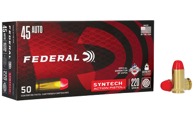 [FEAE45SJAP1] FED SYNTECH 45ACP 220GR TSJ 50/500