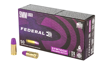 [FEAE9SJ4] FED AE 9MM 124GR TRN MTCH TSJ 50/500