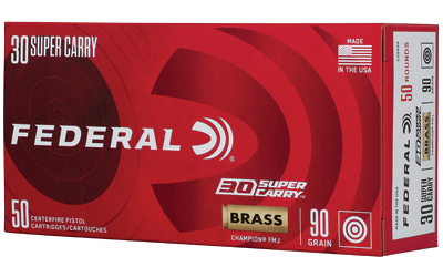 [FEC3090A] FED CHAMP 30 SUPER CARRY 90GR FMJ