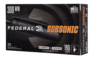 [FEF308TF3SUB] FUSION TIPPED 308WIN 190GR 20/200