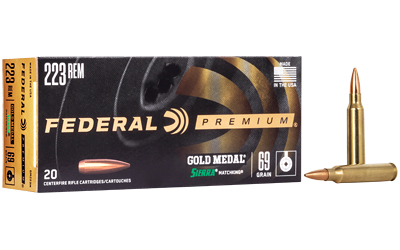 [FEGM223M] FED GOLD MDL 223REM 69GR BTHP 20/200