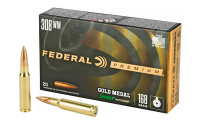 [FEGM308M] FED GOLD MDL 308WN 168GR BTHP 20/200
