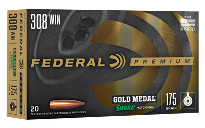 [FEGM308M2] FED GOLD MDL 308WN 175GR BTHP 20/200