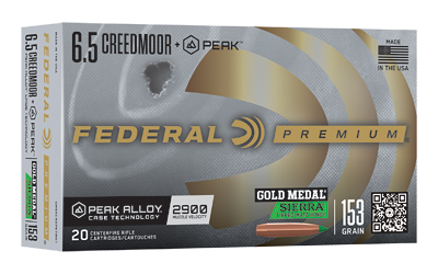 [FEGM65CRDPKTMK1] FED GOLD MDL PEAK 6.5CM 153GR 20/200