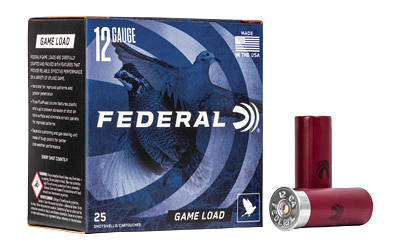 [FEH1216BX] FED GAME LOAD 12GA 2 3/4" #6 25/250