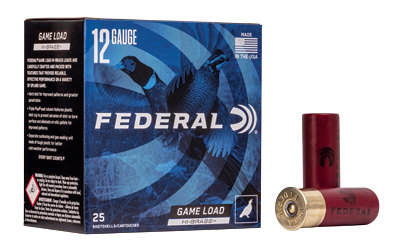 [FEH12675] FED GAME LOAD 12GA 2.75" #7.5 25/250