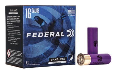 [FEH1636] FED GAME LOAD 16GA 2.75" #6 25/250