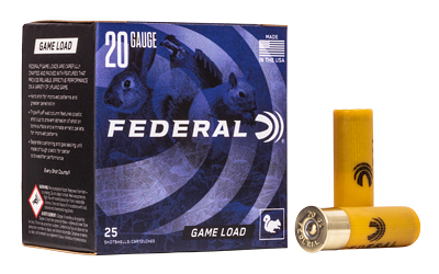 [FEH2006] FED GAME LOAD 20GA 2 3/4" #6 25/250