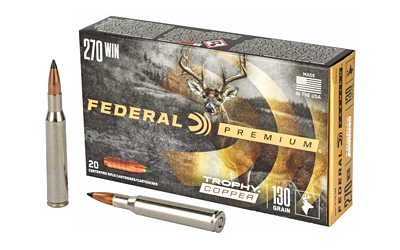 [FEP270TC1] FED PRM 270WIN 130GR TRPHY COPPER 20