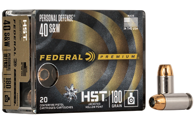 [FEP40HST1S] FED PRM HST 40SW 180GR JHP 20/200