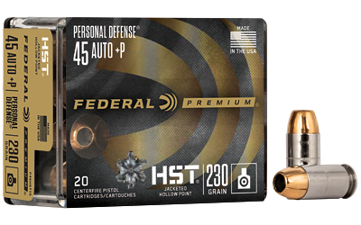 [FEP45HST1S] FED PRM HST 45ACP+P 230GR JHP 20/200
