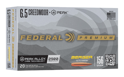 [FEP65CRDPKBH1] FED ELT HNTR PEAK 6.5CM 156GR 20/200