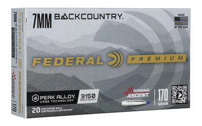[FEP7BCTA3] FED TERM ASCENT 7MM BC 170GR 20/200