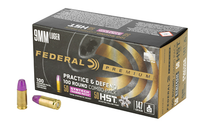[FEP9HST2TM100] FED PRCTC &DFND 9MM HST/SYN 147GR
