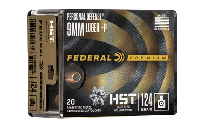 [FEP9HST3S] FED PRM PD 9MM HST 124GR JHP 20/200