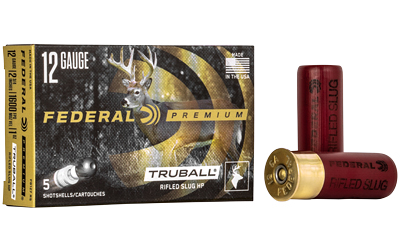 [FEPB127RS] FED PRM 12GA 2.75" RIFLED SLUG 5/250