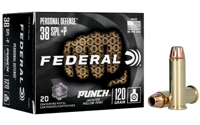 [FEPD38P1] FED PUNCH 38 SPL 120GR JHP 20/200