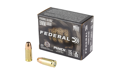 [FEPD9P2] FED PUNCH 9MM 115GR JHP 20/200