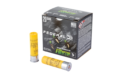 [FERRS2094] FED RAPTOR STEEL 20GA 3" 1OZ #4 25