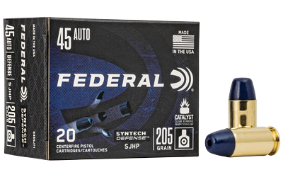 [FES45SJT1] FED SYN DEF 45ACP 205GR SJHP 20/200