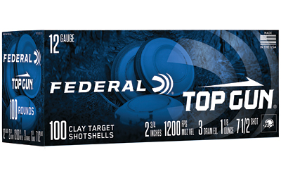 [FETG1210075] FED TOP GUN 12GA 2.75" #7.5 100/200