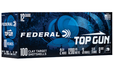[FETG121008] FED TOP GUN 12GA 2.75" #8 100/200
