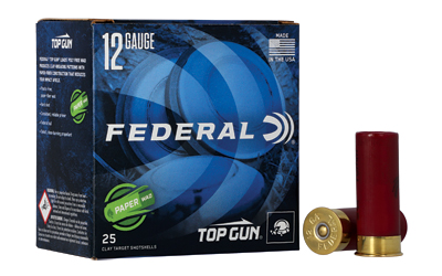 [FETG12W8] FED TOP GUN 12GA 2.75" #8 25/250