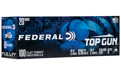 [FETG201008] FED TOP GUN 20GA 2.75" #8 100/200